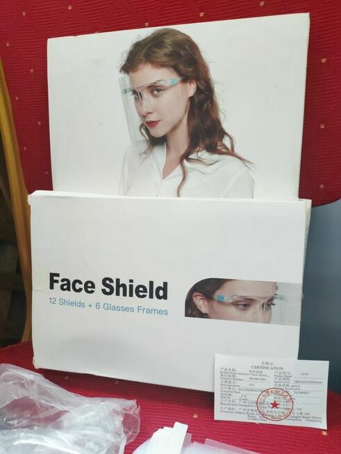 Przyłbica ochronna maska okulary ochronne osłona na Twarz Oczy