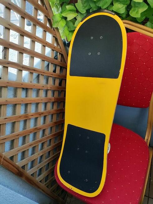 Deskorolka Deska FishSkateBoard Skate żółta