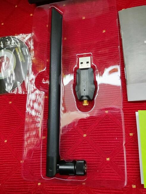 Bezprzewodowy Dwupasmowy Adapter WIFI karta sieciowa USB