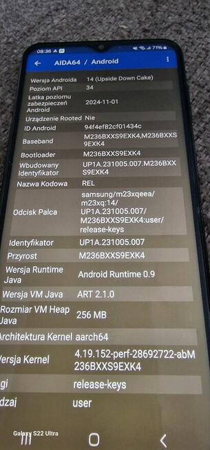 Smartfon Samsung Galaxy M23 5G 4/128GB 120Hz