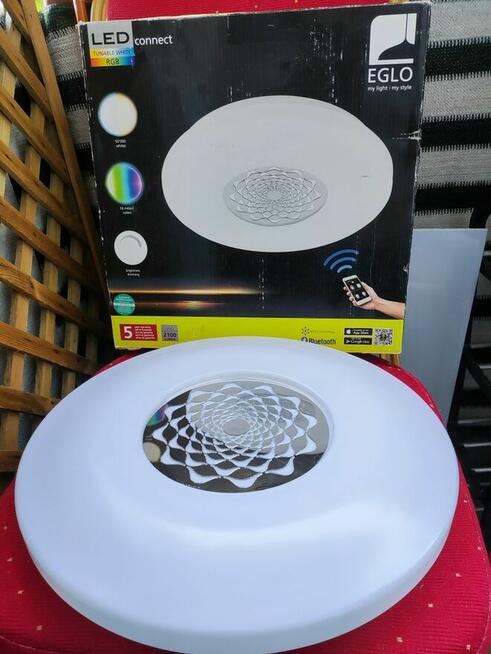 Lampa LED sufitowa EGLO Capasso-C na sufit plafon platfon