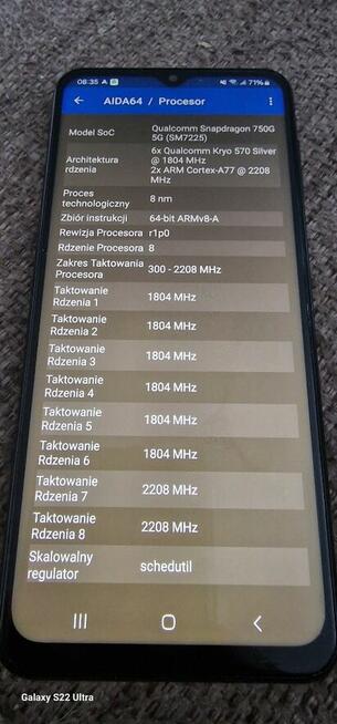 Smartfon Samsung Galaxy M23 5G 4/128GB 120Hz