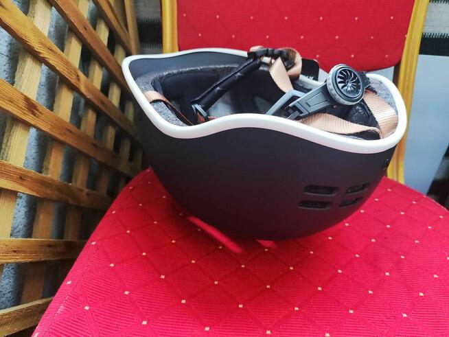 Kask Rowerowy Exclusky na Rower Skuter Hulajnogę czarny