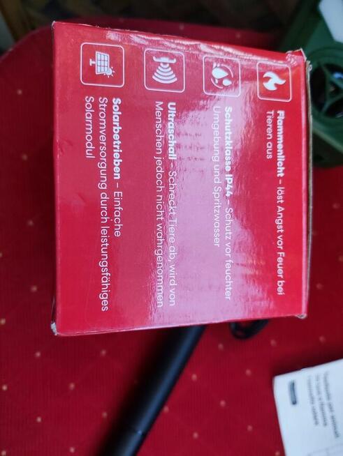 Odstraszacz Solarny na Ptaki Gołębie Kuny Psy Koty zwierząt