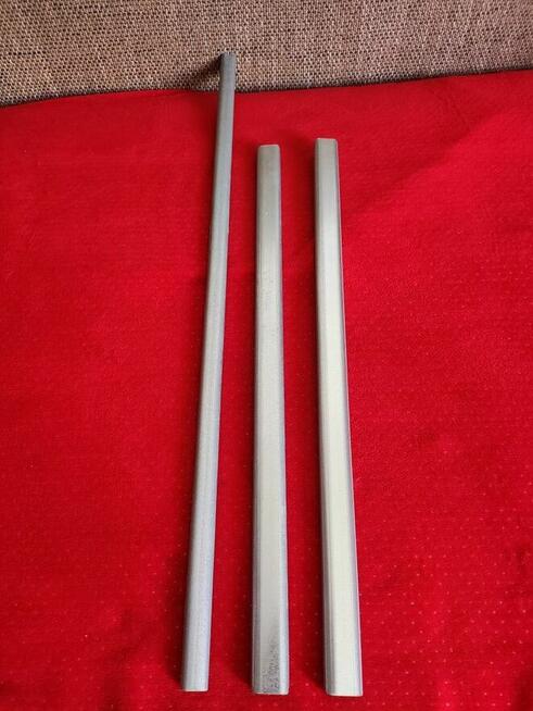 Drążek na ubrania Rura metalowa do szafy szaf szafek listwa