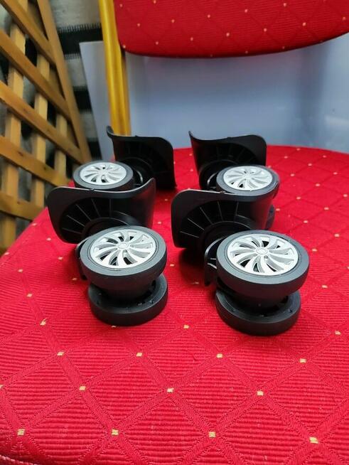 Kółka Obrotowe do Walizki turystyczna bagażowa Koła Skrętne