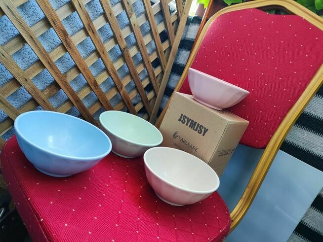 Miski na platki zbozowe nietłukące miseczki Miska kolorowa