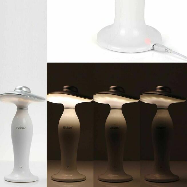 Lampka Nocna Isolem dotykowa na Dotyk Lampa stołowa LED