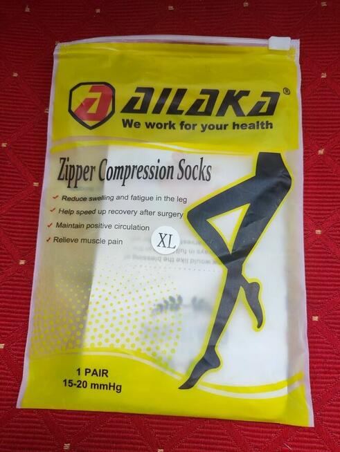 Skarpety Uciskowe Skarpetki Ailaka Podkolanówki rajstopy