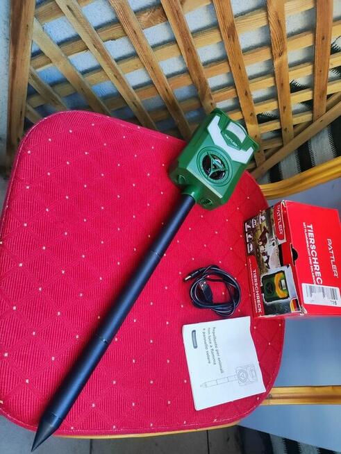 Odstraszacz Solarny na Ptaki Gołębie Kuny Psy Koty zwierząt