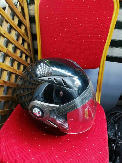 Kask Motocyklowy motorowy na Motor Motocykl Motorynkę Skuter