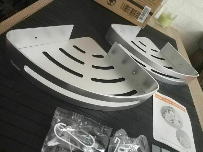 Półka Kazeila Regał prysznicowy łazienkowa narożna do łazienki