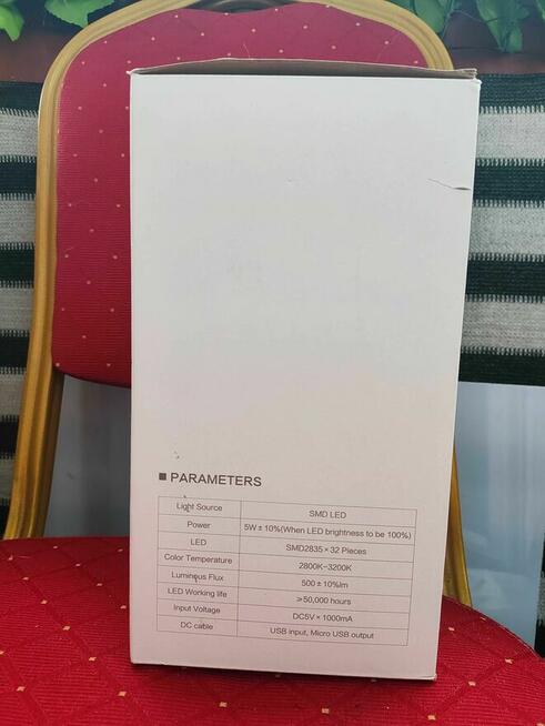 Lampka Nocna Isolem dotykowa na Dotyk Lampa stołowa LED
