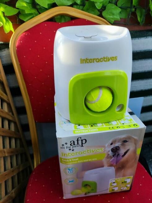 Wyrzutnia Piłek Tenisowych Maszyna do nagród Dla Psa Zabawka