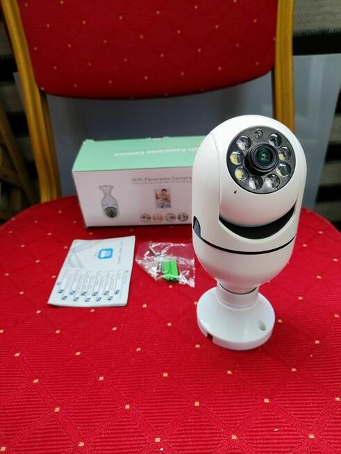 Kamera Wifi bezpieczeństwa szpiegowska 1080P panoramiczna