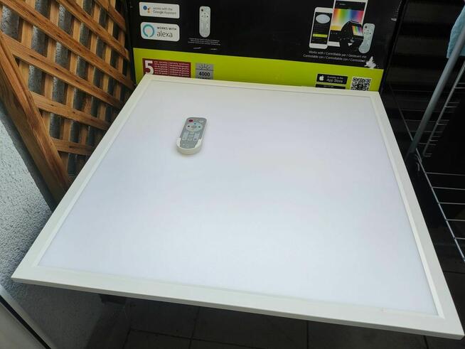 Lampa LED RGB Sufitowa ścienna lampka biała Plafon Panel EGLO