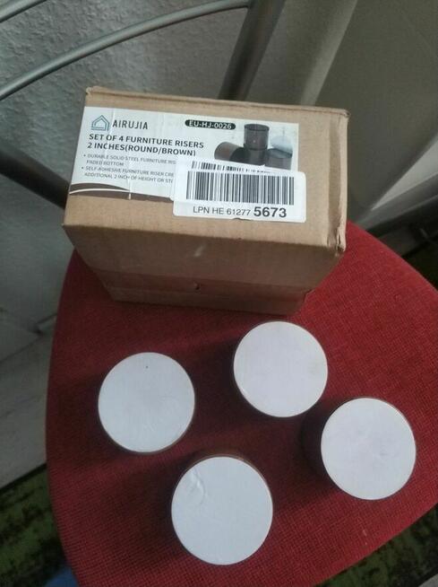 Nogi nóżki do tapczanu mebli ławy stołu szafy łóżka okrągłe