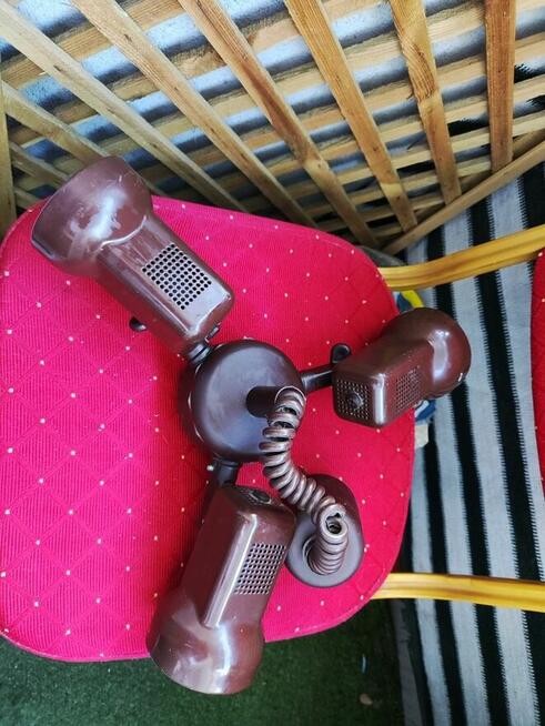 Lampa wisząca Żyrandol brązowy lampka na sufit sufitowa PRL