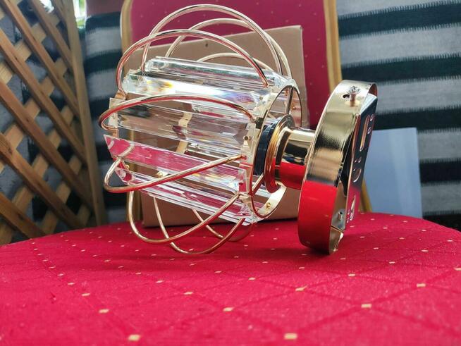 Lampa Wisząca sufitowa złota kryształowa Modern na sufit