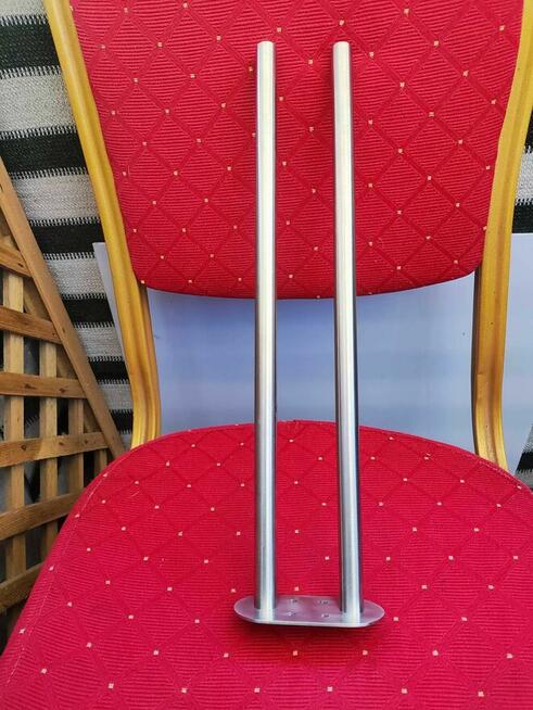 Wieszak Łazienkowy na Ręczniki srebrny stal nierdzewna