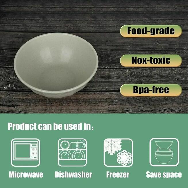 Miski na platki zbozowe nietłukące miseczki Miska kolorowa