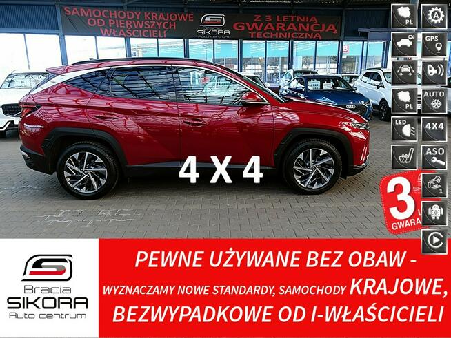 Hyundai Tucson 4x4 EXECUTIVE+KRELL 180KM ACC+FullLed Automat 48V 1WŁ Kraj Bezwypadkow