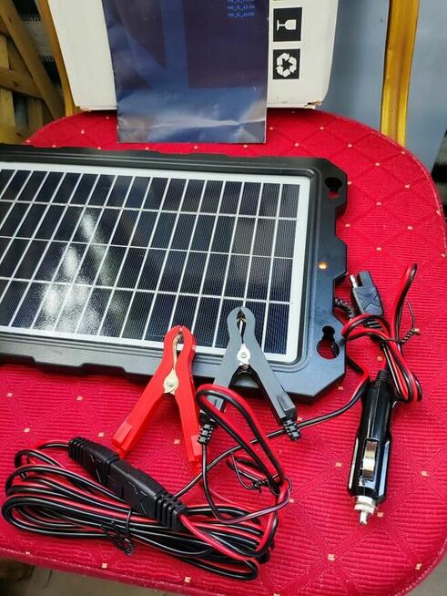 Panel Solarny Słoneczny Ładowarka akumulator bateria 10W