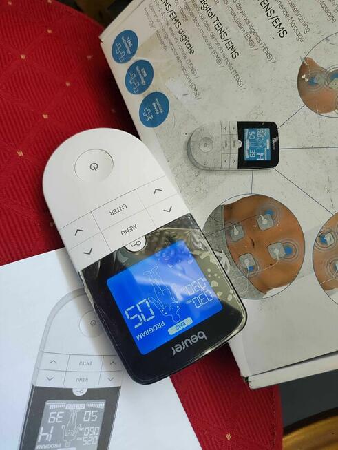 Urządzenie stymulacja TENS/EMS elektrostymulator Beurer EM49