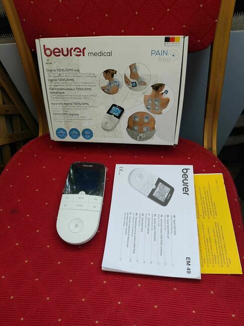 Urządzenie stymulacja TENS/EMS elektrostymulator Beurer EM49