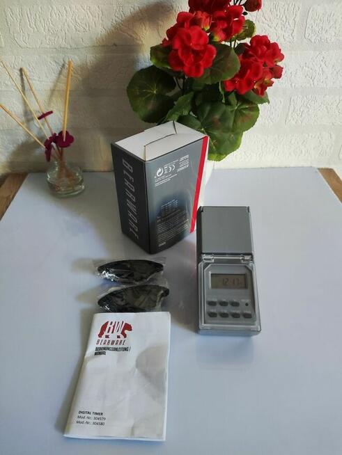 Programator Czasowy Timer Zegar Cyfrowy zewnętrzny Bearware