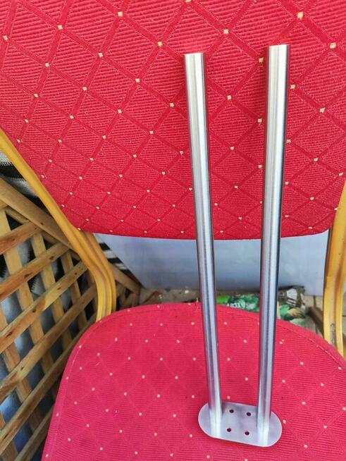 Wieszak Łazienkowy na Ręczniki srebrny stal nierdzewna