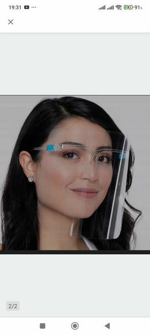 Przyłbica ochronna maska okulary ochronne osłona na Twarz Oczy