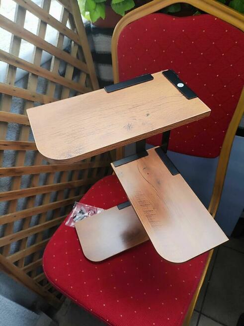 Półka Narożna Brązowa ścienna wisząca Regał wnękowa Loft