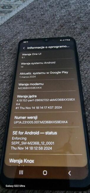 Smartfon Samsung Galaxy M23 5G 4/128GB 120Hz