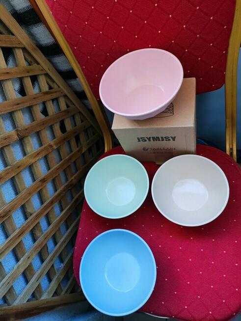 Miski na platki zbozowe nietłukące miseczki Miska kolorowa