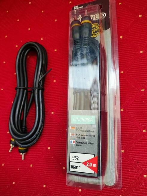 Kabel Coaxial RCA RCA przewód do subwoofera głośnika Vivanco