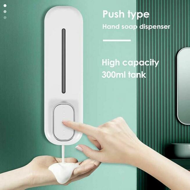 Dozownik do Mydła Płynu mydło dyspenser podajnik Dystrybutor