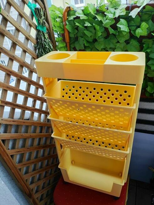 Barek na kółkach szafka Regał kuchenny łazienkowy wnękowa