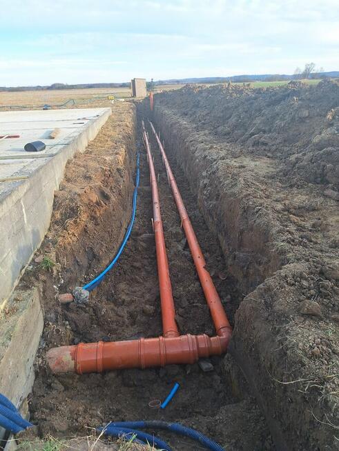 Utwardzanie terenu podwórka placu drogi parkingu drenaż odwo