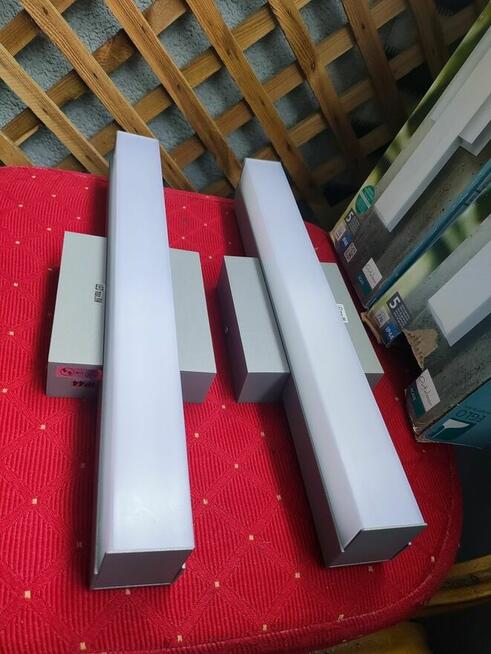 Lampa LED nad Lustro Eglo LED Oświetlenie Lampa Kinkiet