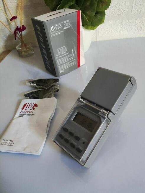 Programator Czasowy Timer Zegar Cyfrowy zewnętrzny Bearware