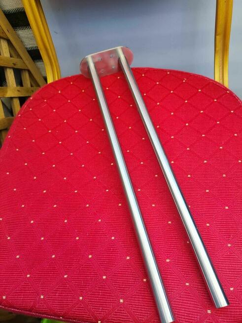 Wieszak Łazienkowy na Ręczniki srebrny stal nierdzewna