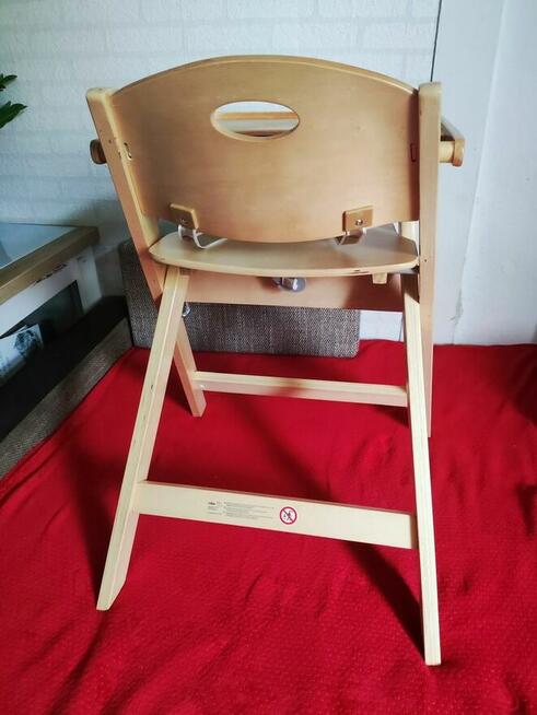 Krzesełko do karmienia fotelik dla Dziecka drewniane Roba