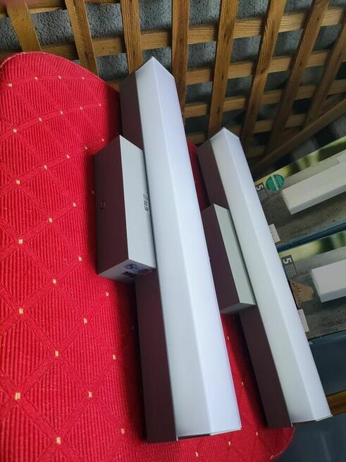 Lampa LED nad Lustro Eglo LED Oświetlenie Lampa Kinkiet