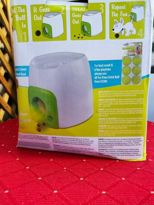 Wyrzutnia Piłek Tenisowych Maszyna do nagród Dla Psa Zabawka