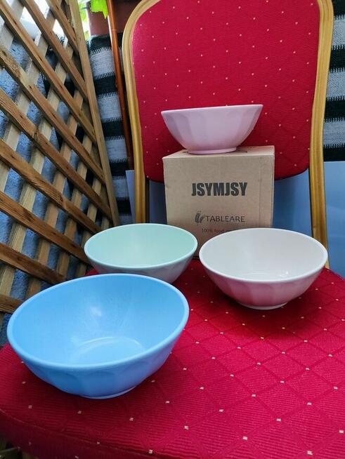 Miski na platki zbozowe nietłukące miseczki Miska kolorowa