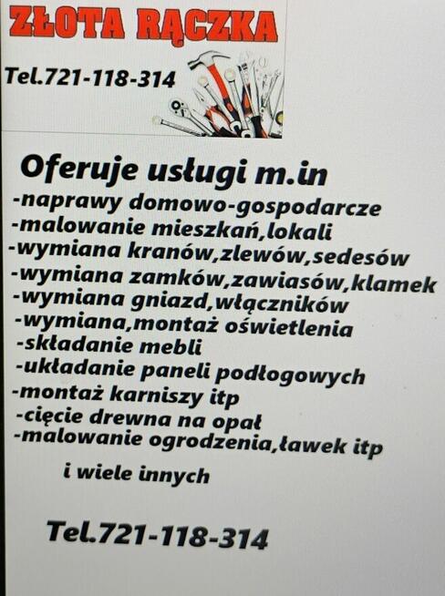 Naprawy domowo-gospodarcze