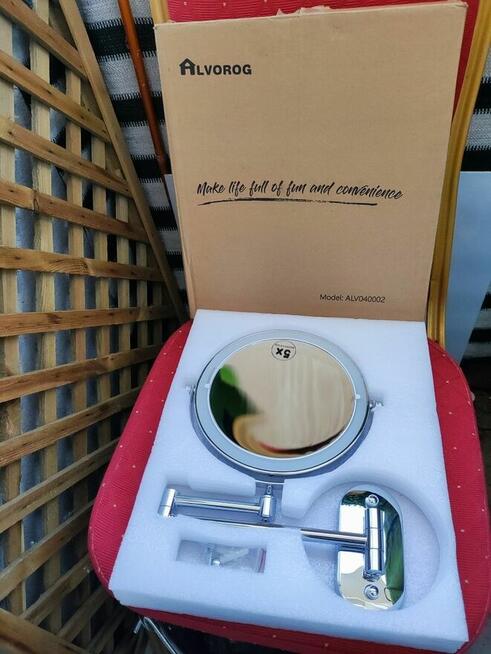 Lustro Lusterko kosmetyczne makijaż ścianę LED podświetlane