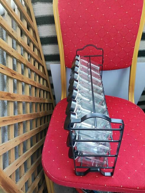 Półka na Przyprawy Metalowa Szafka Stojak Przyprawnik ścianę