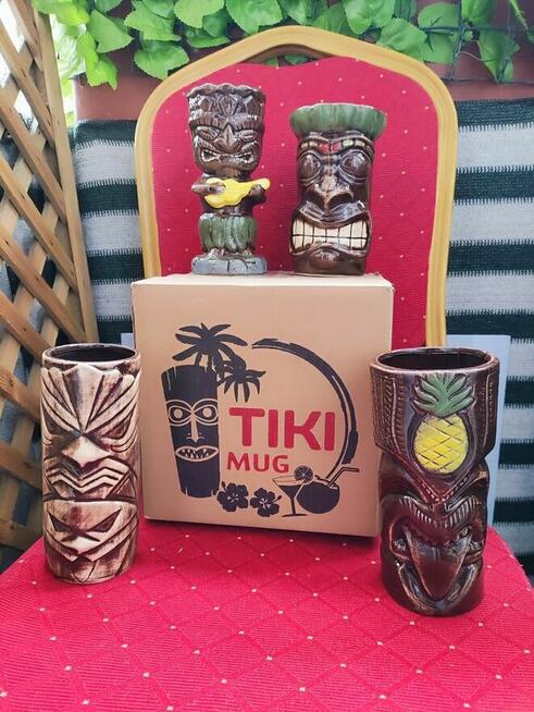 Kubki Ceramiczne Afryka Tiki Mug Bar szklanki z porcelany